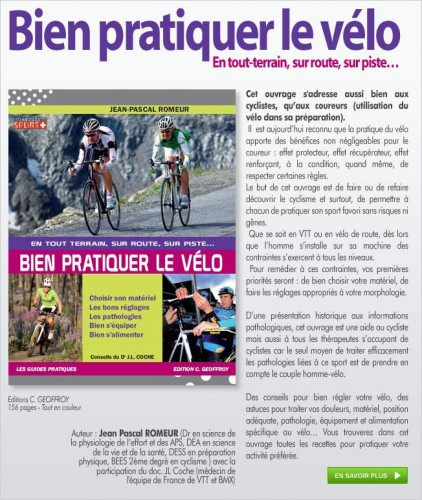 velo podologie